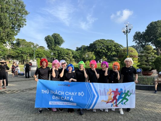 thử thách chạy bộ văn phòng HCM | 02.08.2025